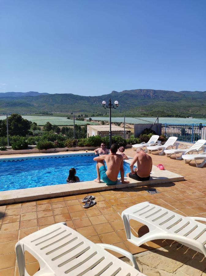 莫拉塔利亚 Casa Rural Los Cuatro Vientos旅馆 外观 照片